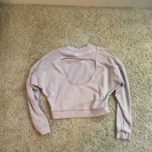 Nike cut out sweatshirt!